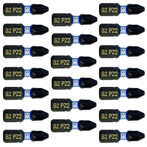 Rennie Tools 25 mm PZ2 Schlagschrauber-Bits Set Heavy Duty PoziDriv POZI No.2 Schraubendreher-Bit-Set PZ2 Schlagschrauber-Bits Pozidriv-Schraubenzubehör Schwarz Oxidbeschichtet Rennie Tools 25 mm PZ2 Schlagschrauber-Bits Set Heavy Duty PoziDriv POZI No.2 Schraubendreher-Bit-Set PZ2 Schlagschrauber-Bits Pozidriv-Schraubenzubehör Schwarz Oxidbeschichtet von Rennie Tool Company