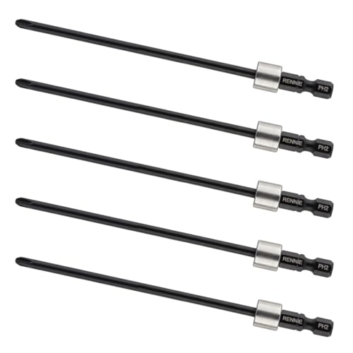 Rennie Tools PH2 Schnellbau-Schraubendreher, 3,8 mm x 130 mm, robust, Kreuzschlitz, Nr. 2, kompatibel mit Makita DFS452 DFS250, 5 Stück Rennie Tools PH2 Schnellbau-Schraubendreher, 3,8 mm x 130 mm, robust, Kreuzschlitz, Nr. 2, kompatibel mit Makita DFS452 DFS250, 5 Stück von Rennie Tool Company