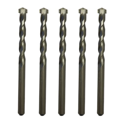 Rennie Tools Steinbohrer-Bits für Beton, Ziegel, Porzellan, Keramik, Fliesen, Kunststoff, Holz, 5,5 x 100 mm, 5 Stück von Rennie Tool Company