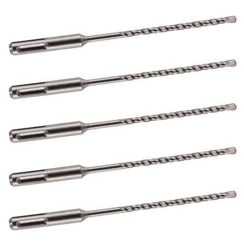SDS + Plus Mauerbohrer, Wolframkarbid-Spitze, für Stein, Beton, Ziegel, 4 mm x 160 mm, 5 Stück von Rennie Tool Company