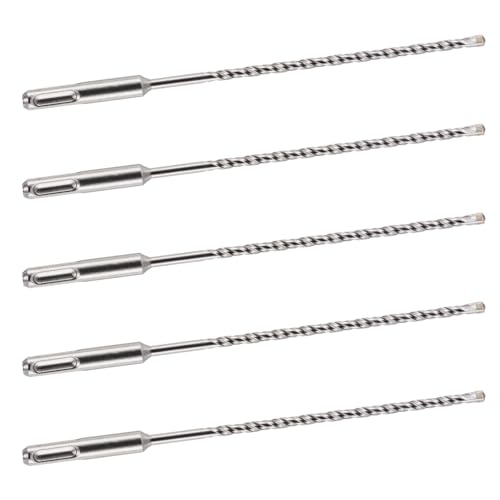 SDS + Plus Steinbohrer, Wolframkarbid-Spitze, für Stein, Beton, Ziegel, 4 mm x 210 mm, 5 Stück SDS + Plus Steinbohrer, Wolframkarbid-Spitze, für Stein, Beton, Ziegel, 4 mm x 210 mm, 5 Stück von Rennie Tool Company