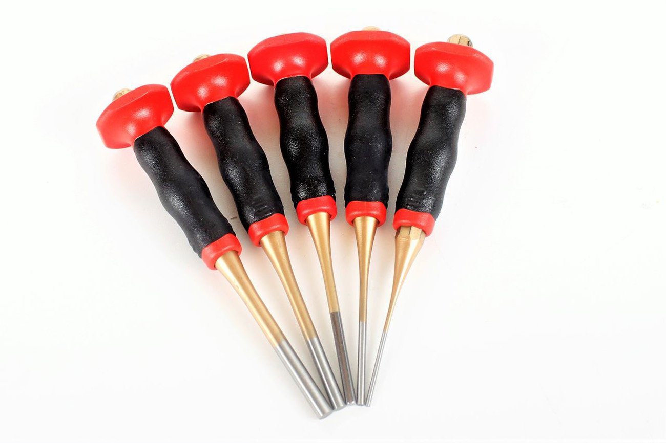Rennsteig Werkzeuge Meißel-Set RENNSTEIG Splintentreiber Set 5 tlg. mit Handschutz 2-6 mm Meiße… Rennsteig Werkzeuge Meißel-Set RENNSTEIG Splintentreiber Set 5 tlg. mit Handschutz 2-6 mm Meiße… von Rennsteig Werkzeuge
