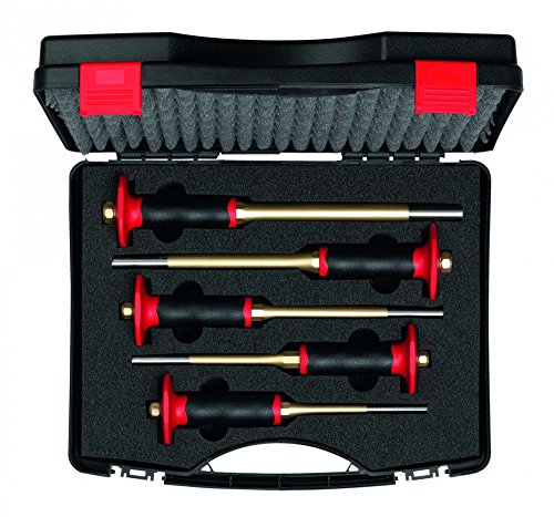 Rennsteig 9R 425 154 0 Pin Punch Set 5 Pieces in Case Gold/Black von Rennsteig