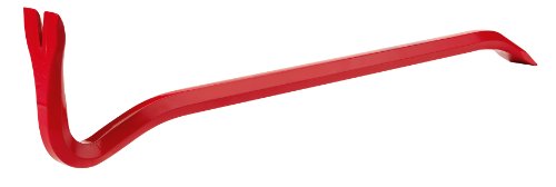 Rennsteig Nageleisen (Stemmeisen, Brechstange, Brecheisen), 600 mm, 6-Kant – Spezialstahl, pulverlackiert rot - 2718002 von Rennsteig