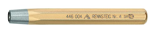 Rennsteig Nietkopfsetzer (Schlüsselweite 20 mm, Niet-Ø 8 mm, Kopf-Ø 14 mm, Profil 8-kant, für Nieten nach DIN 660) 446 008 0 von Rennsteig