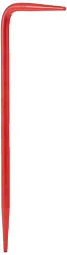Rennsteig Winkeldorn, 350 x 110 mm – Spezialstahl pulverbeschichtet, rot lackiert, Arbeitsenden vergütet - 278 012 2 von Rennsteig