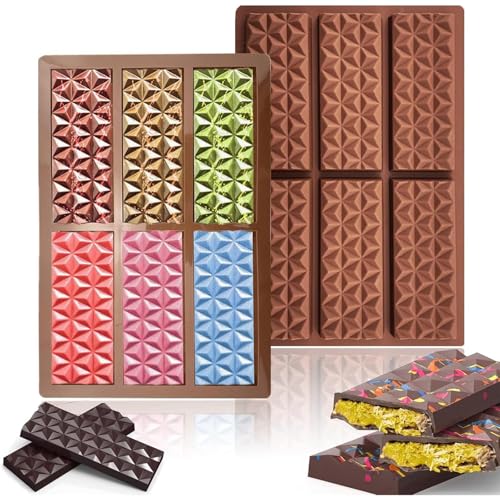 2 Stück Schokoladenform Silikon Tief Schokoladentafel Form Schokolade Silikonform Schokoladentafel Tiefe Schokoladenform Extra Tief Schokolade Form Für Schokolade Praline Süßigkeiten 2 Stück Schokoladenform Silikon Tief Schokoladentafel Form Schokolade Silikonform Schokoladentafel Tiefe Schokoladenform Extra Tief Schokolade Form Für Schokolade Praline Süßigkeiten von Renopfect