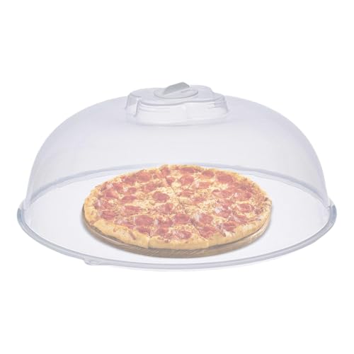 Mikrowellen Abdeckung Mit Dampfauslass, Ø 20cm/26cm Transparenter Spritzschutz, Mikrowelle Abdeckhaube Zum Abdecken Der Speisen, Abdeckhaube Mikrowelle Perfekt Für Kleine Und Große Mikrowellen, Kunsts von Renopfect