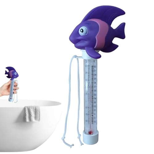 Renopfect 2 Stück Pool Thermometer Goldfisch Schwimmende -l Thermomete-r, Floating Wassertemperaturtester Bruchsicheres Schwimmbadthermometer Mit Seil Wasserthermometer Für Aquarien, Pools, Spas Renopfect 2 Stück Pool Thermometer Goldfisch Schwimmende -l Thermomete-r, Floating Wassertemperaturtester Bruchsicheres Schwimmbadthermometer Mit Seil Wasserthermometer Für Aquarien, Pools, Spas von Renopfect