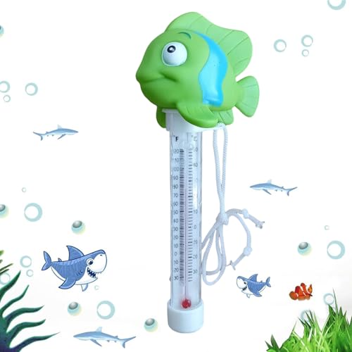Renopfect 2 Stück Pool Thermometer Goldfisch Schwimmende -l Thermomete-r, Floating Wassertemperaturtester Bruchsicheres Schwimmbadthermometer Mit Seil Wasserthermometer Für Aquarien, Pools, Spas Renopfect 2 Stück Pool Thermometer Goldfisch Schwimmende -l Thermomete-r, Floating Wassertemperaturtester Bruchsicheres Schwimmbadthermometer Mit Seil Wasserthermometer Für Aquarien, Pools, Spas von Renopfect