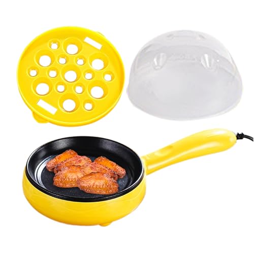Renopfect Antihaft Steak Bratpfanne | Elektrischer Eierkocher | Hitzebeständige Küchenpfanne Für Omelett Steak Frühstück Abendessen Snacks von Renopfect