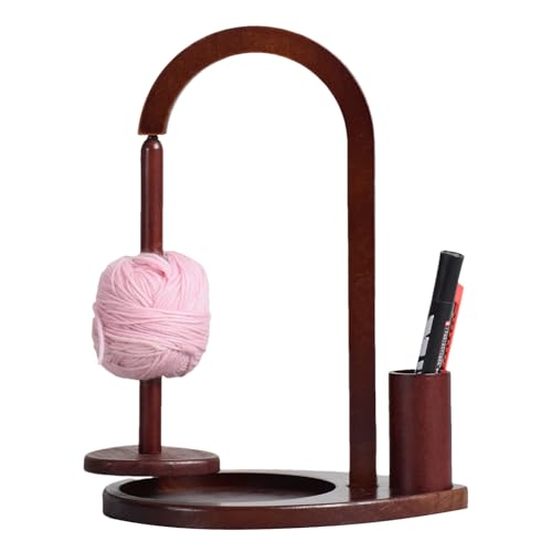 Renopfect Garnhalter Spinner | Magnetische Holz Strickgarn Halterung - Multifunktional Häkelwolle Haken Halterung,Für Zuhause Frauen Strickliebhaber Oma Häkelprojekte Renopfect Garnhalter Spinner | Magnetische Holz Strickgarn Halterung - Multifunktional Häkelwolle Haken Halterung,Für Zuhause Frauen Strickliebhaber Oma Häkelprojekte von Renopfect