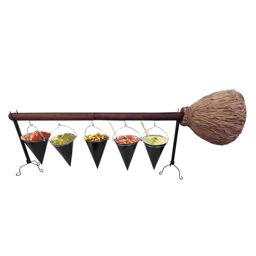 Renopfect Halloween Hexen Servierständer - Lebensmittel Süßigkeiten Korb Servierschüssel | Ständer Süßigkeitenhalter Festlicher Snack Dessert Aufbewahrung für Zuhause Picknick Gartenfeier Renopfect Halloween Hexen Servierständer - Lebensmittel Süßigkeiten Korb Servierschüssel | Ständer Süßigkeitenhalter Festlicher Snack Dessert Aufbewahrung für Zuhause Picknick Gartenfeier von Renopfect