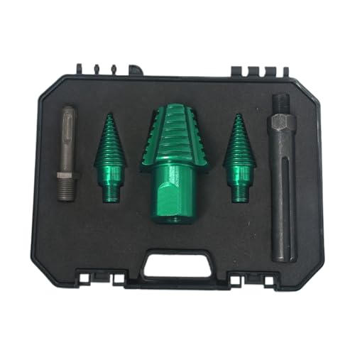 Renopfect Holzspalter Bohrerschaft,Robuste Bohrerschraube Mit Kegelantrieb - Abnehmbares Spaltwerkzeug Für Hausreparaturen Handwerk Möbelmontage Bauernhof Camping Outdoor Aufgaben von Renopfect