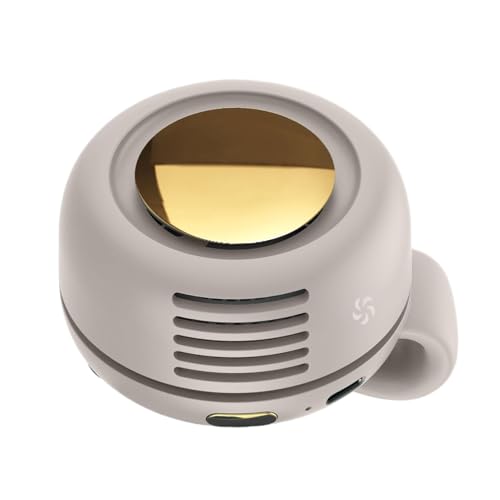 Renopfect Hüftventilator Mit Klipp-Funktion - Lüfterblattloser Kühlventilator Zum Anklippen | Tragbarer Akku-Betriebener Luftkühler Mit 3 Geschwindigkeitsstufen Für Damen & Herren von Renopfect