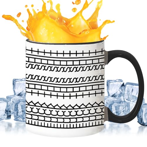 Renopfect Kaffeetasse Aus Keramik, 350ml Tasse Mit Versteckter Botschaft, Lustige Kaffee & Teetasse Für Erwachsene, Spülmaschinenfest & Mikrowellengeeignet, Satirische Büro-Deko von Renopfect