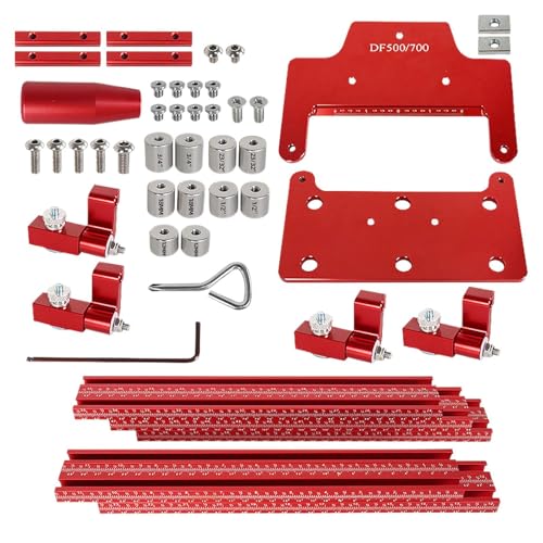 Renopfect Parallelführung für Schienensäge - Parallelpositionierungslineal aus Aluminiumlegierung | Assistent für Holzbearbeitung, Plattenmontage und Möbelherstellung von Renopfect