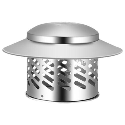 Renopfect Schornsteinhaube Edelstahl, Φ80 Mm-200mm Schornsteinabdeckung Kaminhaube Kaminabdeckung Regenhaube Schornsteinhaube Plattendurchmesser Kaminhut Für Kamin Und Ofenleitungen Renopfect Schornsteinhaube Edelstahl, Φ80 Mm-200mm Schornsteinabdeckung Kaminhaube Kaminabdeckung Regenhaube Schornsteinhaube Plattendurchmesser Kaminhut Für Kamin Und Ofenleitungen von Renopfect