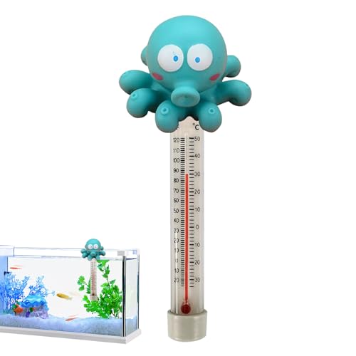 Renopfect Wassertemperaturmesser - Tiercartoon Badewannenthermometer Mit Aufhängebändel | Schwimmbadzubehör Schwimmendes Thermometer Für See Aquarium Zuhause Kinder Renopfect Wassertemperaturmesser - Tiercartoon Badewannenthermometer Mit Aufhängebändel | Schwimmbadzubehör Schwimmendes Thermometer Für See Aquarium Zuhause Kinder von Renopfect