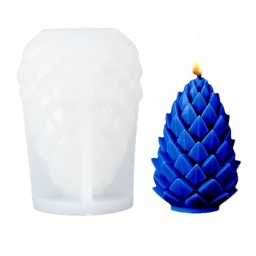 Renopfect Weihnachtliche Silikonform | Weihnachts Aromatherapie Kerzen Form | Seife Guss Dekoration Für Halloween Thanksgiving | Zuhause Aromatherapie Indoor Deko von Renopfect