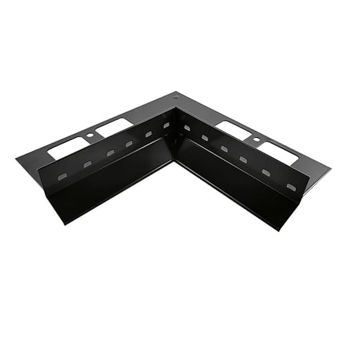 Renoplast® ABS-Montagestreifen für Traufprofil K100R | S80 2mm 200cm | Fertigstellung von Terrassen und Balkonen | Fliesenböden auf Klebemörtel | Wasser ablaufsysteme Winkelprofil von Renoplast