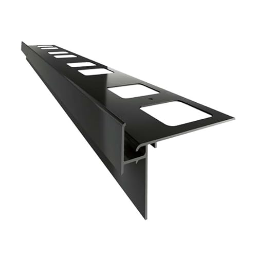 Renoplast® ABS-Montagestreifen für Traufprofil K100R | S80 2mm 200cm | Fertigstellung von Terrassen und Balkonen | Fliesenböden auf Klebemörtel | Wasser ablaufsysteme Winkelprofil von Renoplast