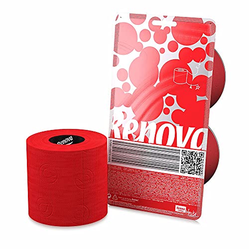 Renova Farbiges Papierband, Rot, 2 Stück von Renova