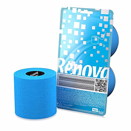 RENOVA Blaues Hygienepapier - Geschenkset 2 Rollen (200064206) von Renova
