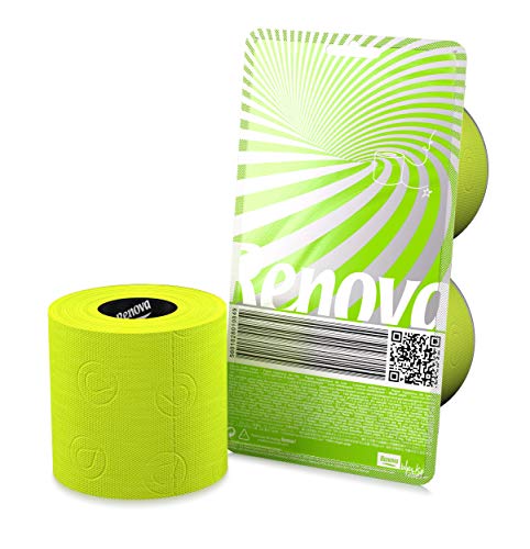 RENOVA Grünes Hygienepapier - Geschenkset 2 Rollen von Renova