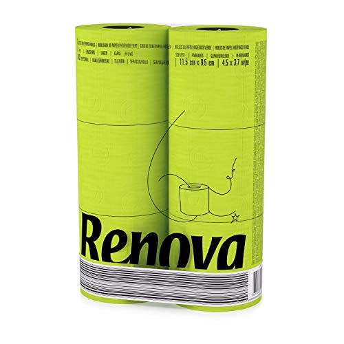 RENOVA GREEN Toilet Paper 6 Rolls von Renova
