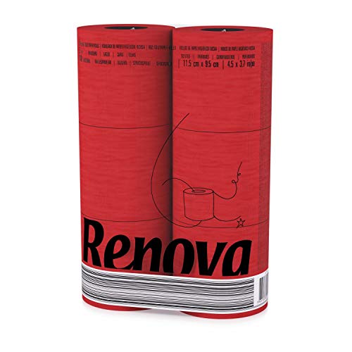 Renova RED Toilet Paper 6 Rolls von Renova
