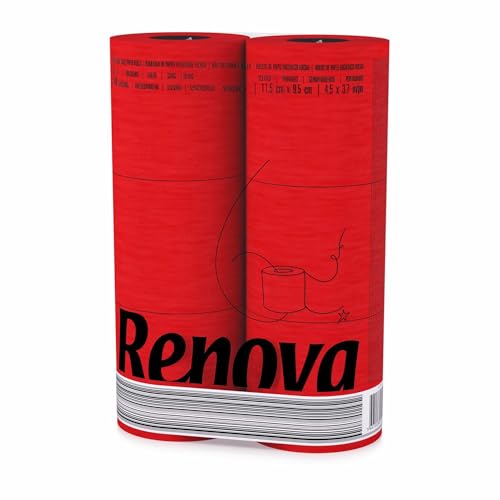 Renova RED Toilet Paper 6 Rolls von Renova