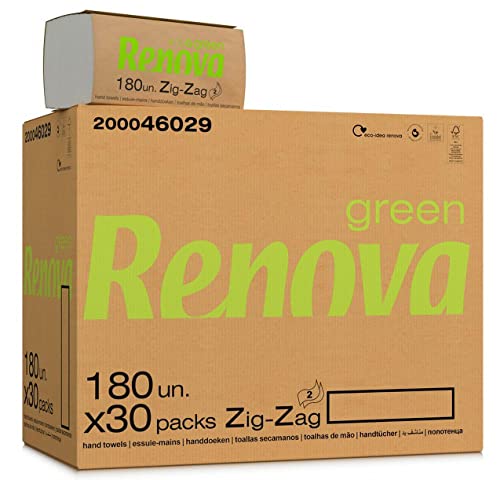 Renovagreen Zig-Zag Handtücher von Renova