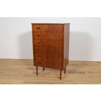 Kommode Aus Teakholz, Dänemark, 1960Er Jahre Kommode Aus Teakholz, Dänemark, 1960Er Jahre von RenovatorPoland