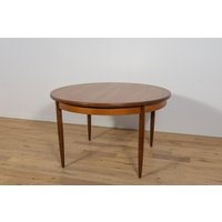 Runder Ausziehbarer Tisch, G-Plan, Großbritannien, 1960Er Jahre Runder Ausziehbarer Tisch, G-Plan, Großbritannien, 1960Er Jahre von RenovatorPoland