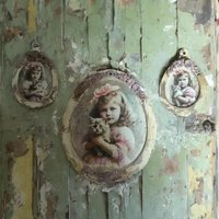 3-Teiliges Vintage Bilder Deko-Set 3-Teiliges Vintage Bilder Deko-Set von Renovel