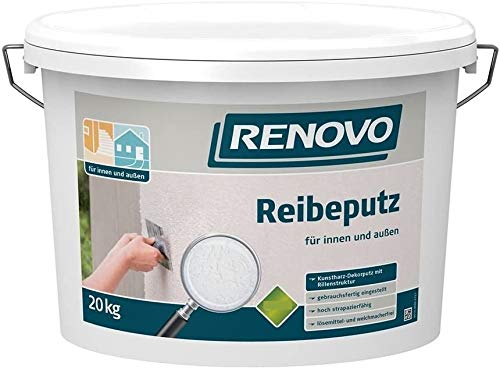 20 Kg RENOVO Reibeputz 3mm, innen und aussen von Renovo