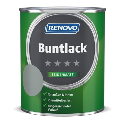 Buntlack 2,5 L RAL 0096 Altweiß Seidenmatt Renovo von Renovo