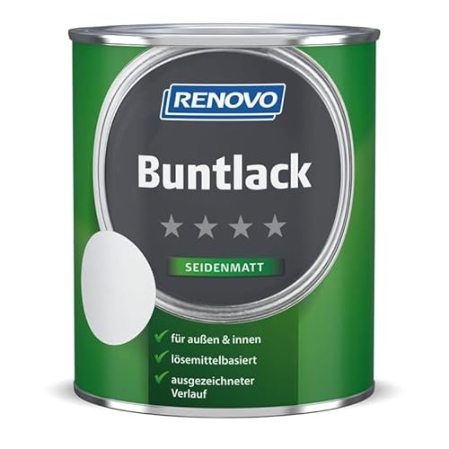 Buntlack 750 ml RAL 0096 Altweiß Seidenmatt Renovo von Renovo