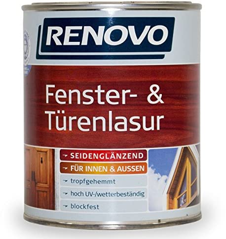 Dickschichtlasur Holzschutz 2,5 L Wenge Renovo von Renovo