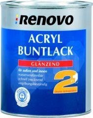 EM Acryl Glanzlack nussbraun 125 ml von Renovo