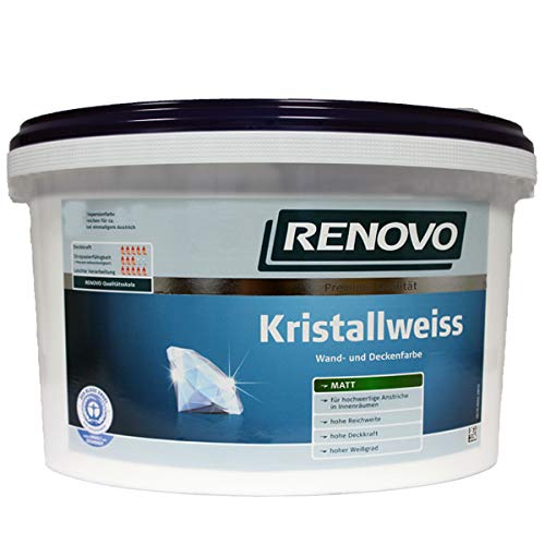 EM Kristallweiss weiß 5 Ltr. F von Renovo