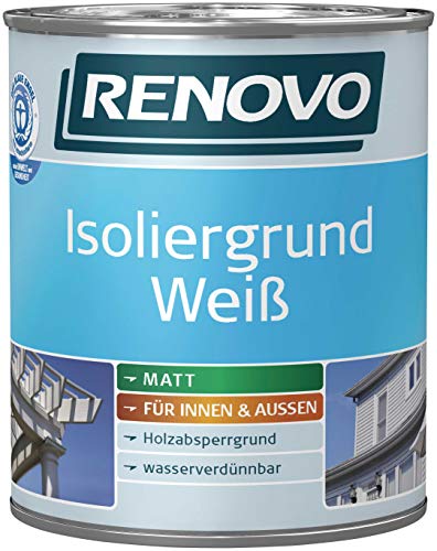 Isoliergrund Weiss Holz 2,5 L Renovo von Renovo