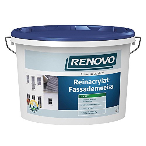 Reinacrylat-Fassadenfarbe 2,5L von Renovo