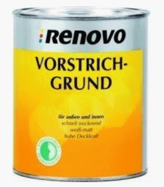 Renovo, Vorstrich-Grund, 750 ml, weiß, für Innen & Außen von Renovo