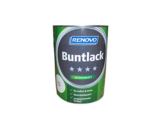 Renovo Buntlack Weiss, Seidenmatt 2,5L von Renovo