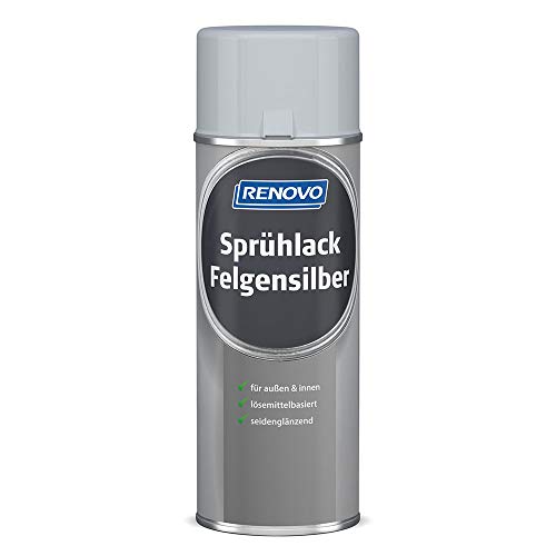 RENOVO Sprühlack Felgensilber 400ml von Renovo