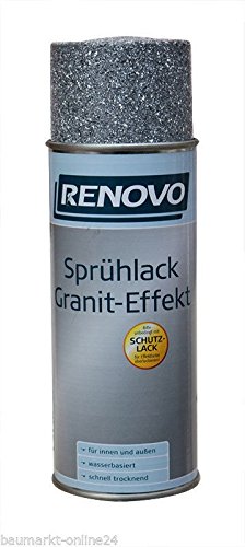 Sprühlack Granit-Effekt Grau 400 ml Renovo von Renovo