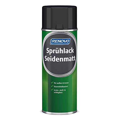 Sprühlack RAL 9017 Verkehrsschwarz 400 ml Seidenmatt Renovo Sprühlack RAL 9017 Verkehrsschwarz 400 ml Seidenmatt Renovo von Renovo