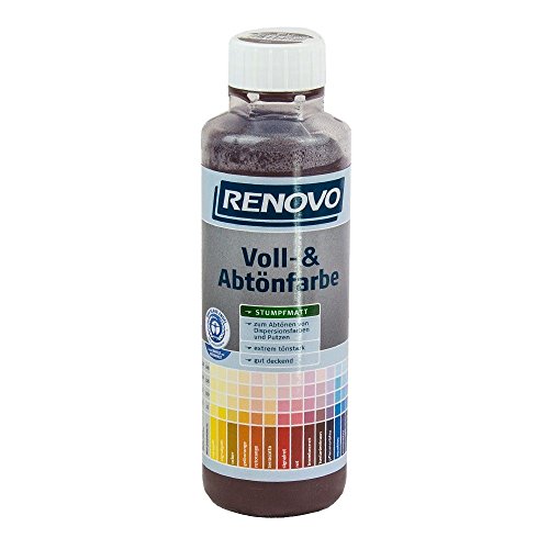 Voll- und Abtoenfarbe Farbe 500 ml Braun 8100 Renovo von Renovo